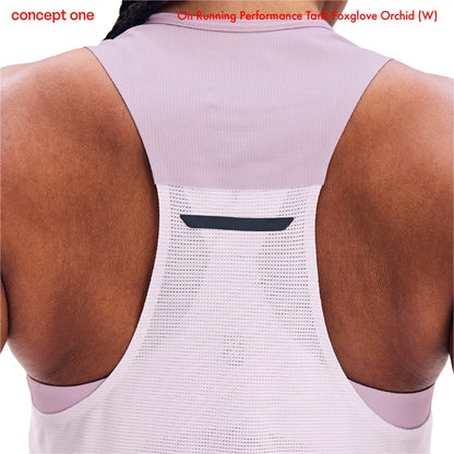 On Running Performance Tank Foxglove Orchid (W)
