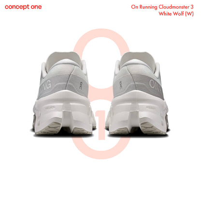 On Running Cloudmonster 3 White Wolf (W)