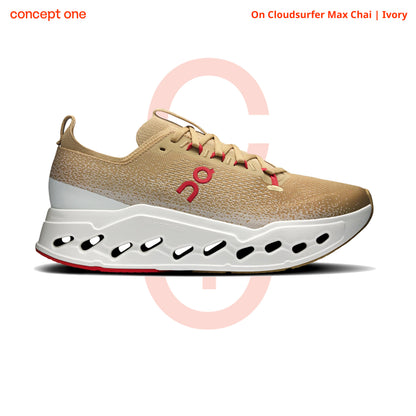 On Cloudsurfer max 1 Chai Ivory (W)