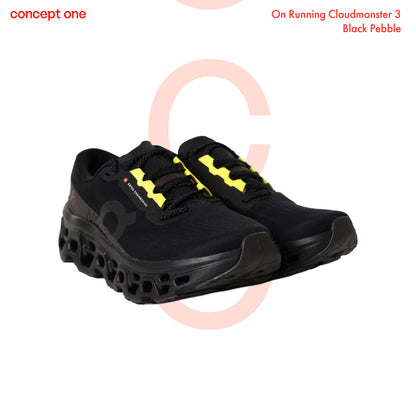 On Running Cloudmonster 3 Black Pebble (M)