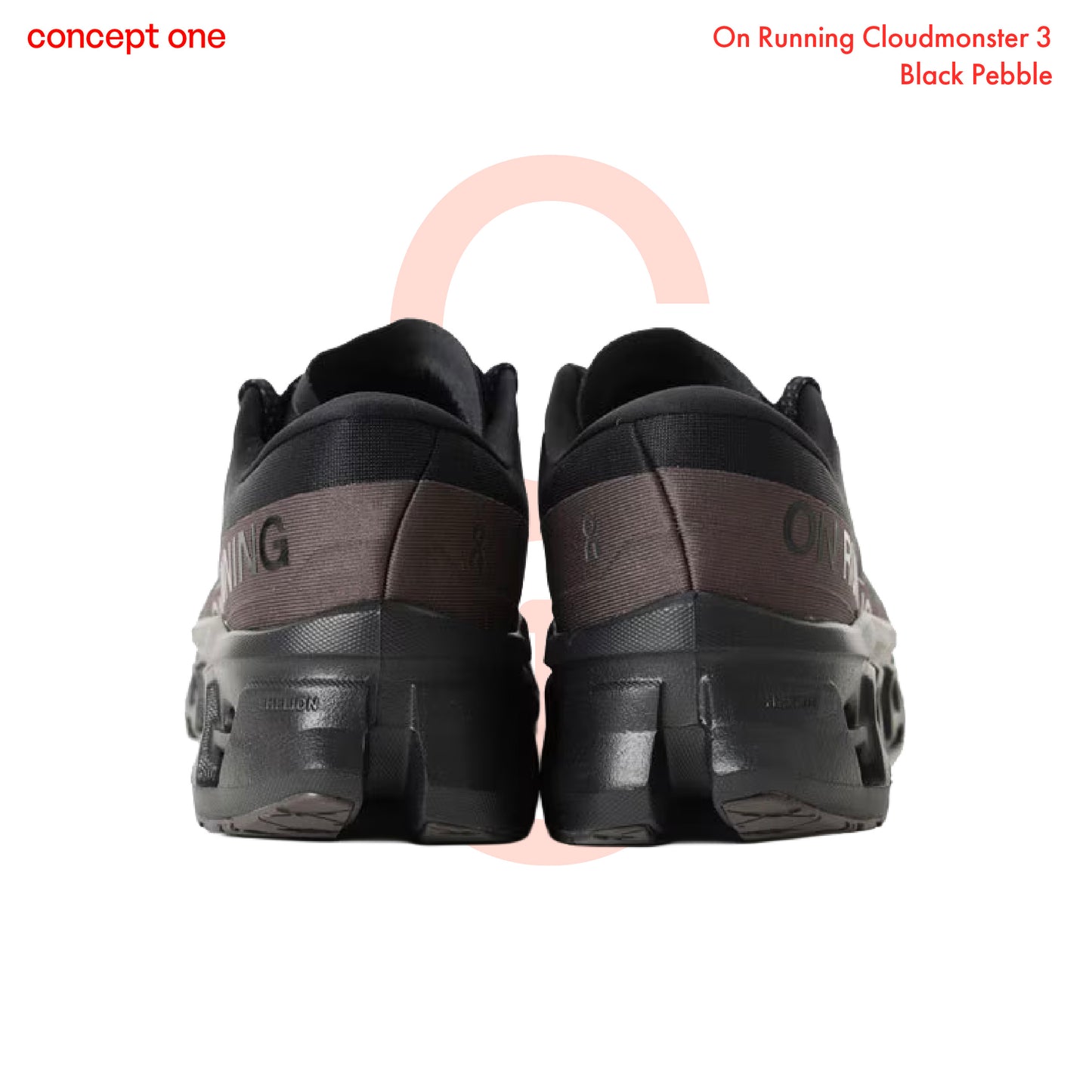 On Running Cloudmonster 3 Black Pebble (M)