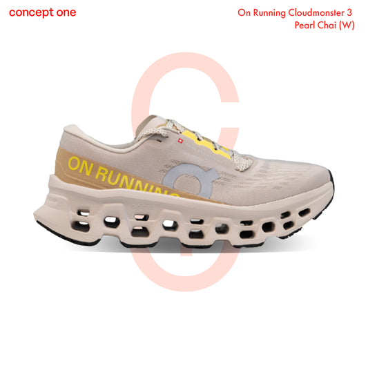 On Running Cloudmonster 3 Pearl Chai (W)