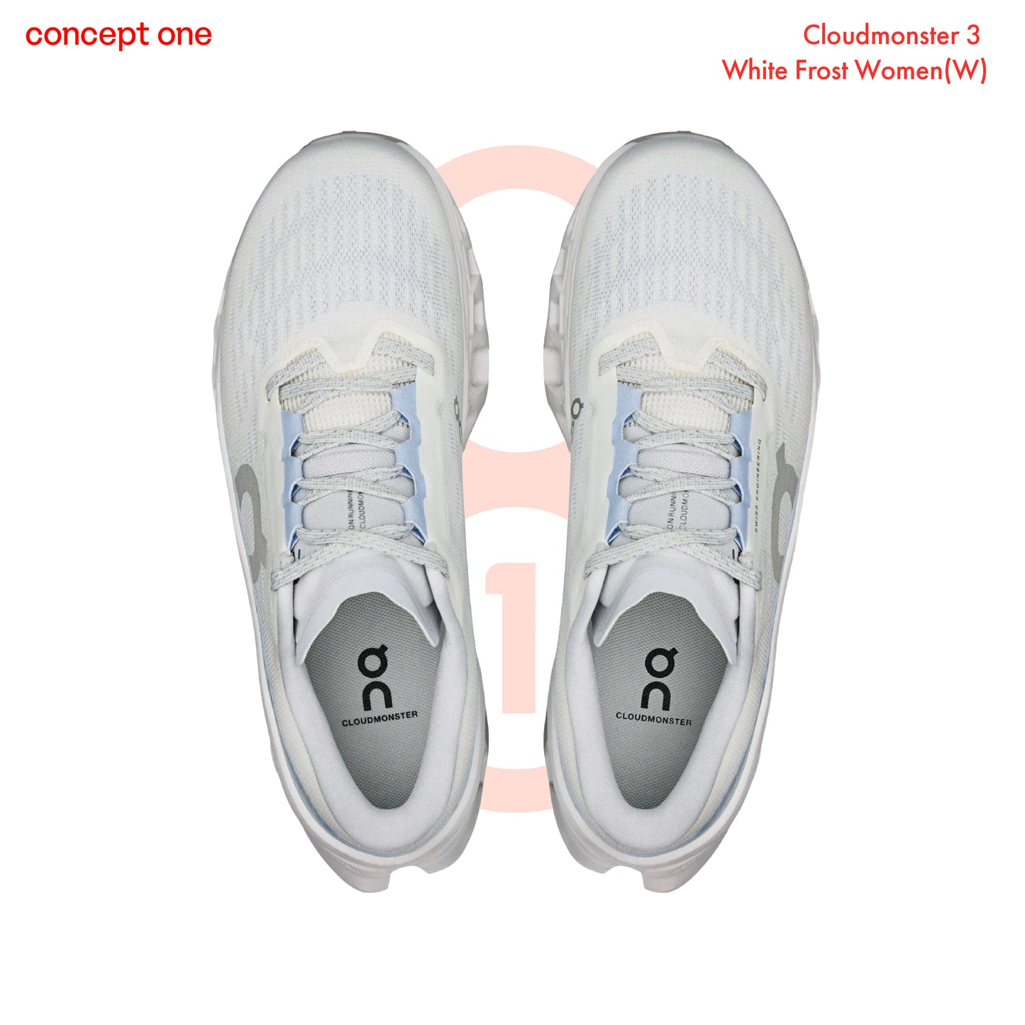 On Running Cloudmonster 3 White Frost (W)