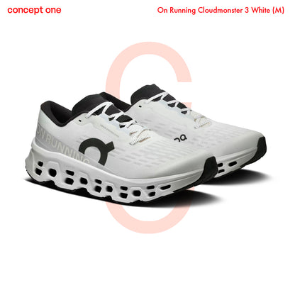 On Running Cloudmonster 3 White (M)