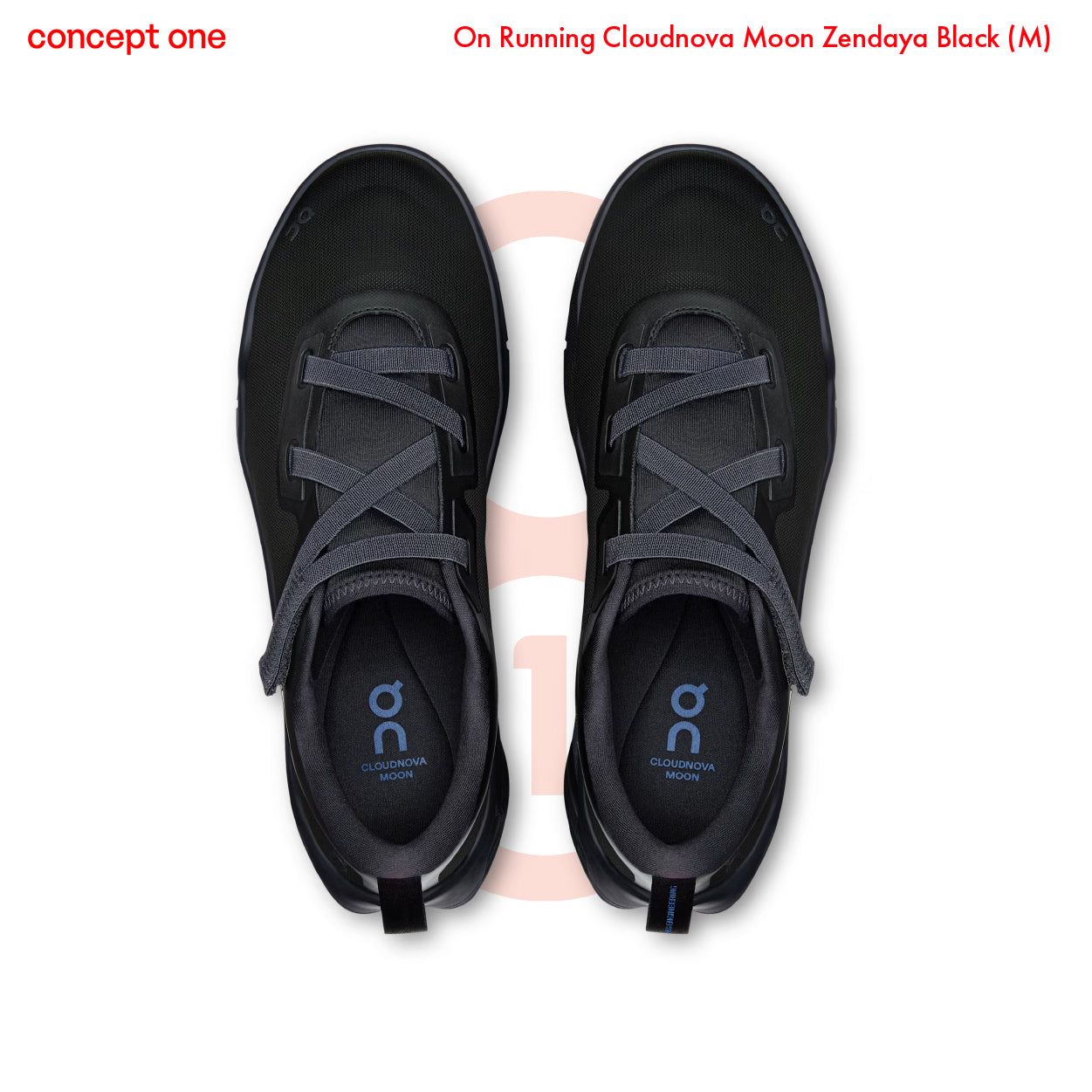 On Running Cloudnova Moon Black Ink (M)