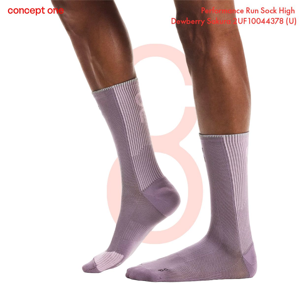 Performance Run Sock High Dewberry Sakura 2UF10044378 (U)