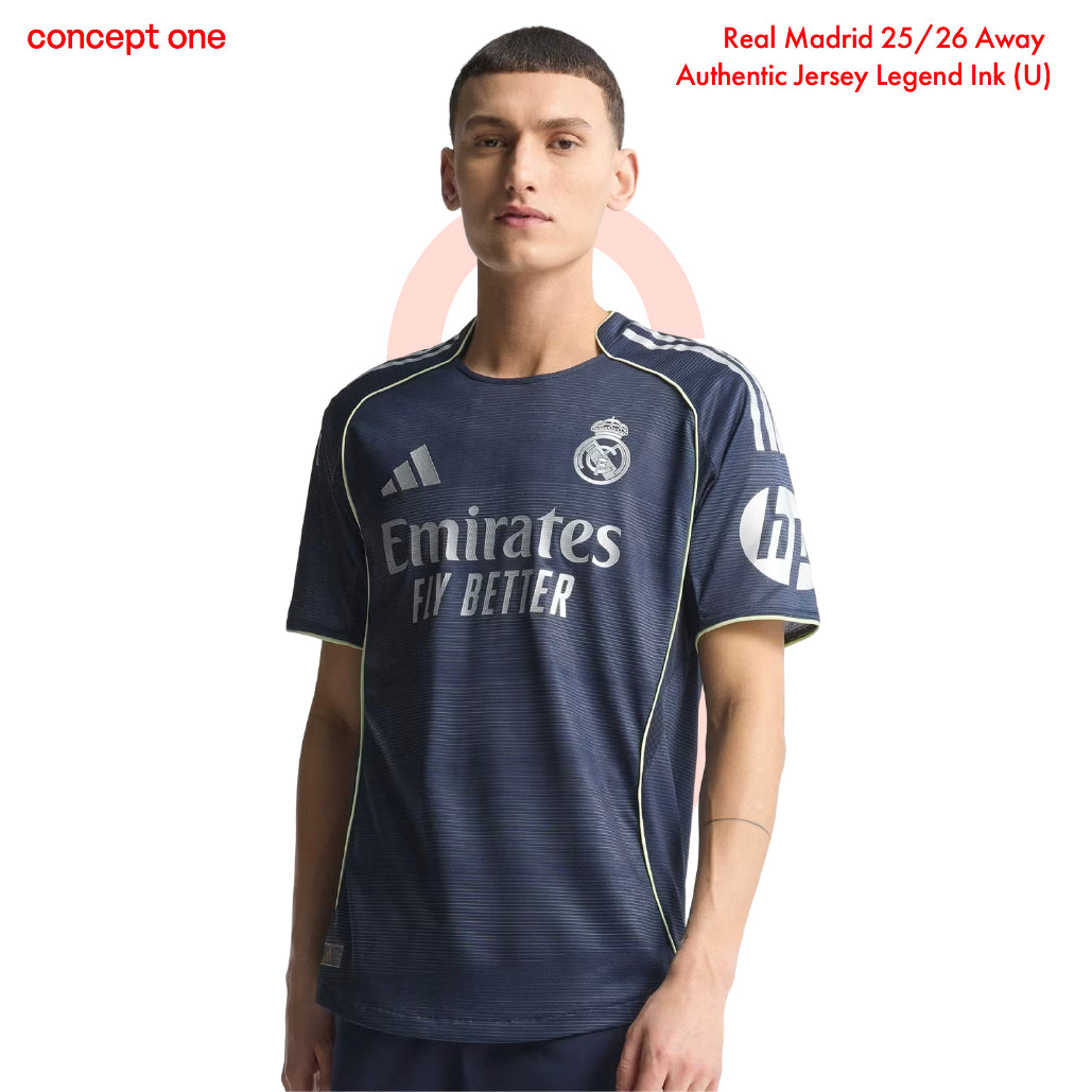 Real Madrid 25/26 Away Authentic Jersey Legend Ink (U)