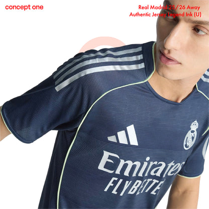 Real Madrid 25/26 Away Authentic Jersey Legend Ink (U)