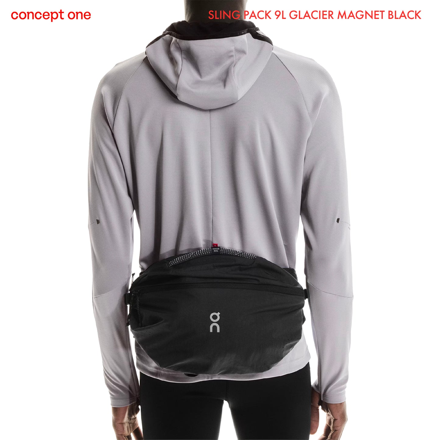 SLING PACK 9L GLACIER MAGNET BLACK 2UF3016230