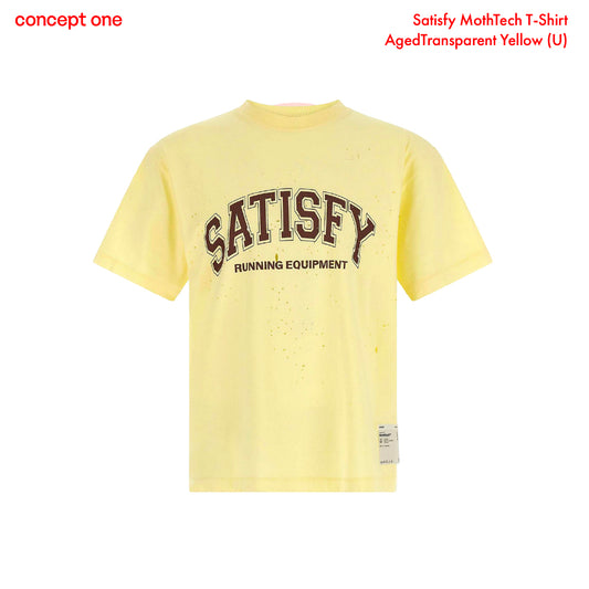 Satisfy MothTech T-Shirt Aged Transparent Yellow (U)