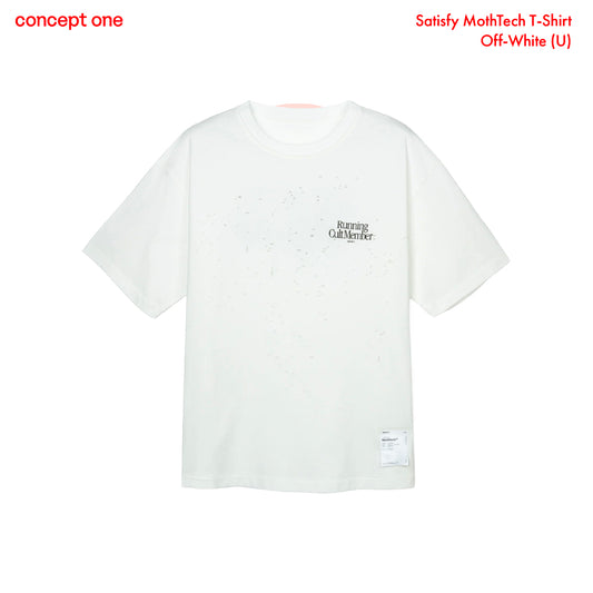 Satisfy MothTech T-Shirt Off-White (U)