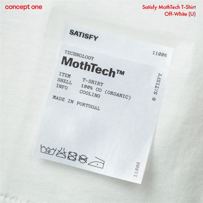 Satisfy MothTech T-Shirt Off-White (U)