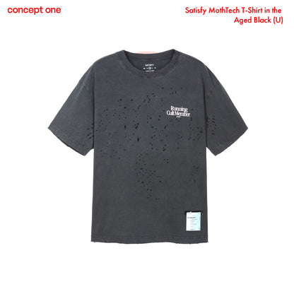 Satisfy MothTech T-Shirt in the Aged Black (U)