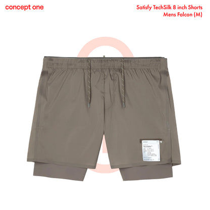 Satisfy TechSilk 8 inch Shorts Mens Falcon (M)