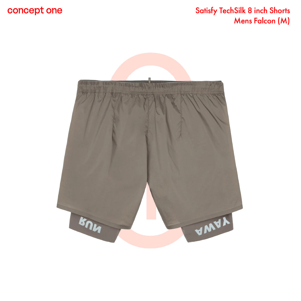 Satisfy TechSilk 8 inch Shorts Mens Falcon (M)