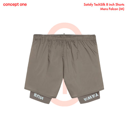 Satisfy TechSilk 8 inch Shorts Mens Falcon (M)