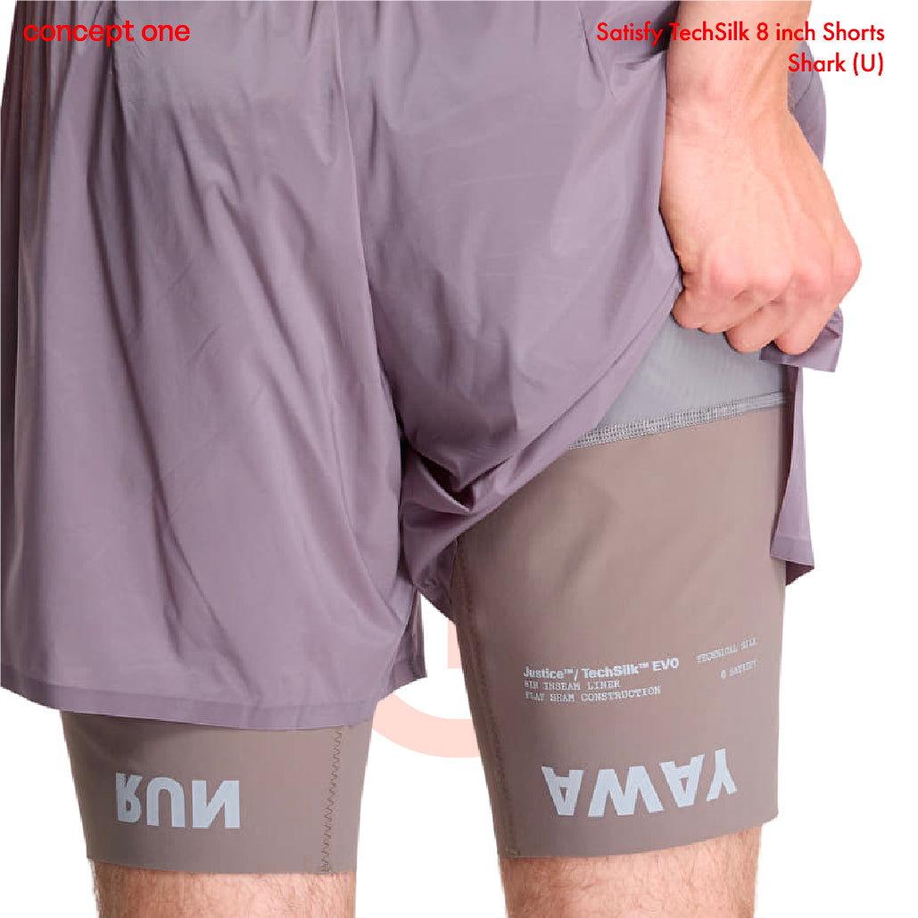 Satisfy TechSilk 8 inch Shorts Shark (U)