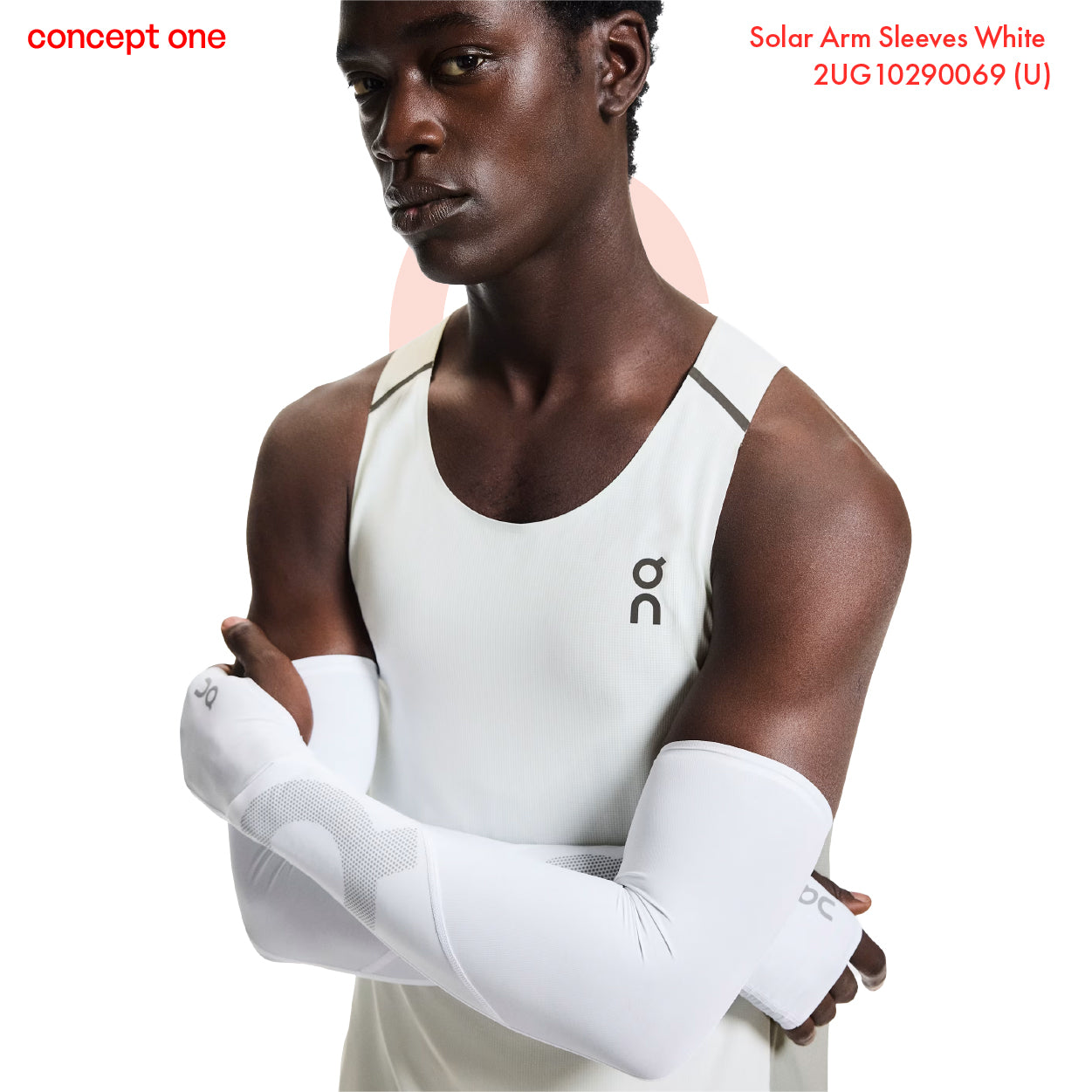 Solar Arm Sleeves White 2UG10290069 (U)