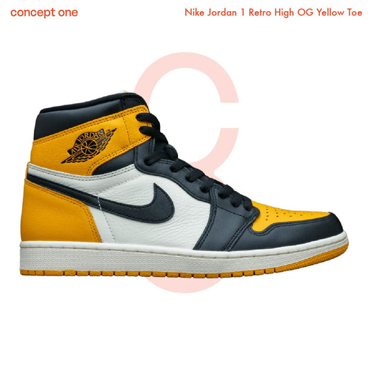 Nike Jordan 1 Retro High OG Yellow Toe (M)