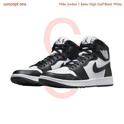 Nike Jordan 1 Retro High Golf Black White  (M)