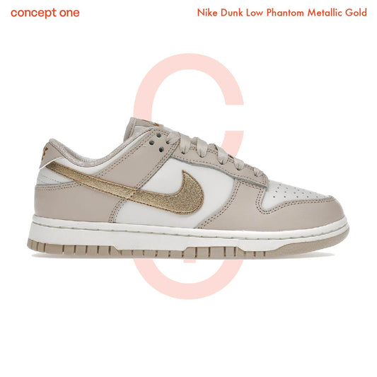Nike Dunk Low Phantom Metallic Gold (W)