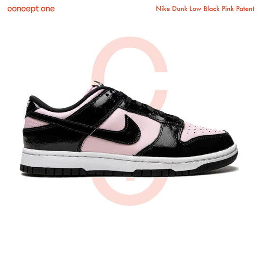 Nike Dunk Low Black Pink Patent (W)