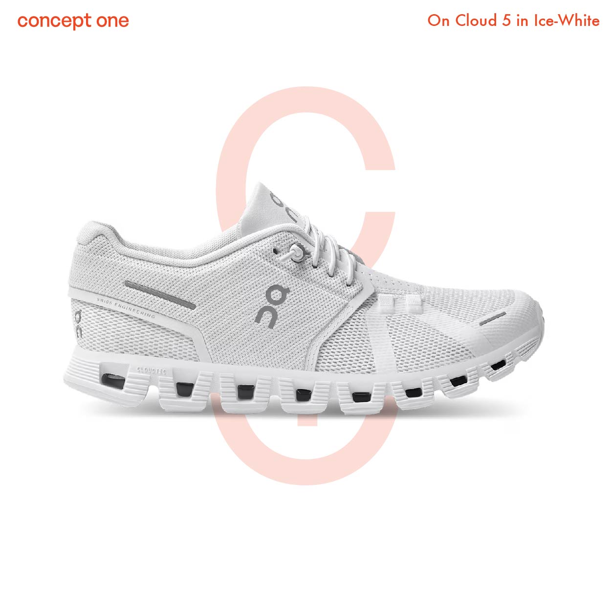 On Cloud 5 in Ice-White 5998774 (W)
