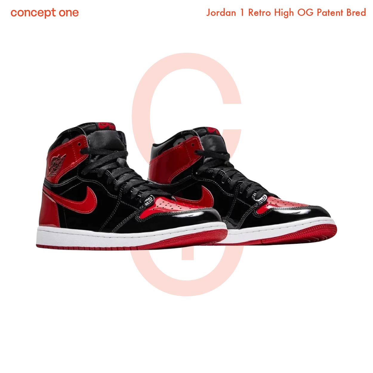 Jordan 1 Retro High OG Patent Bred (M)