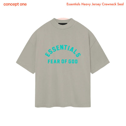 Essentials Heavy Jersey Crewneck Seal (SS24)