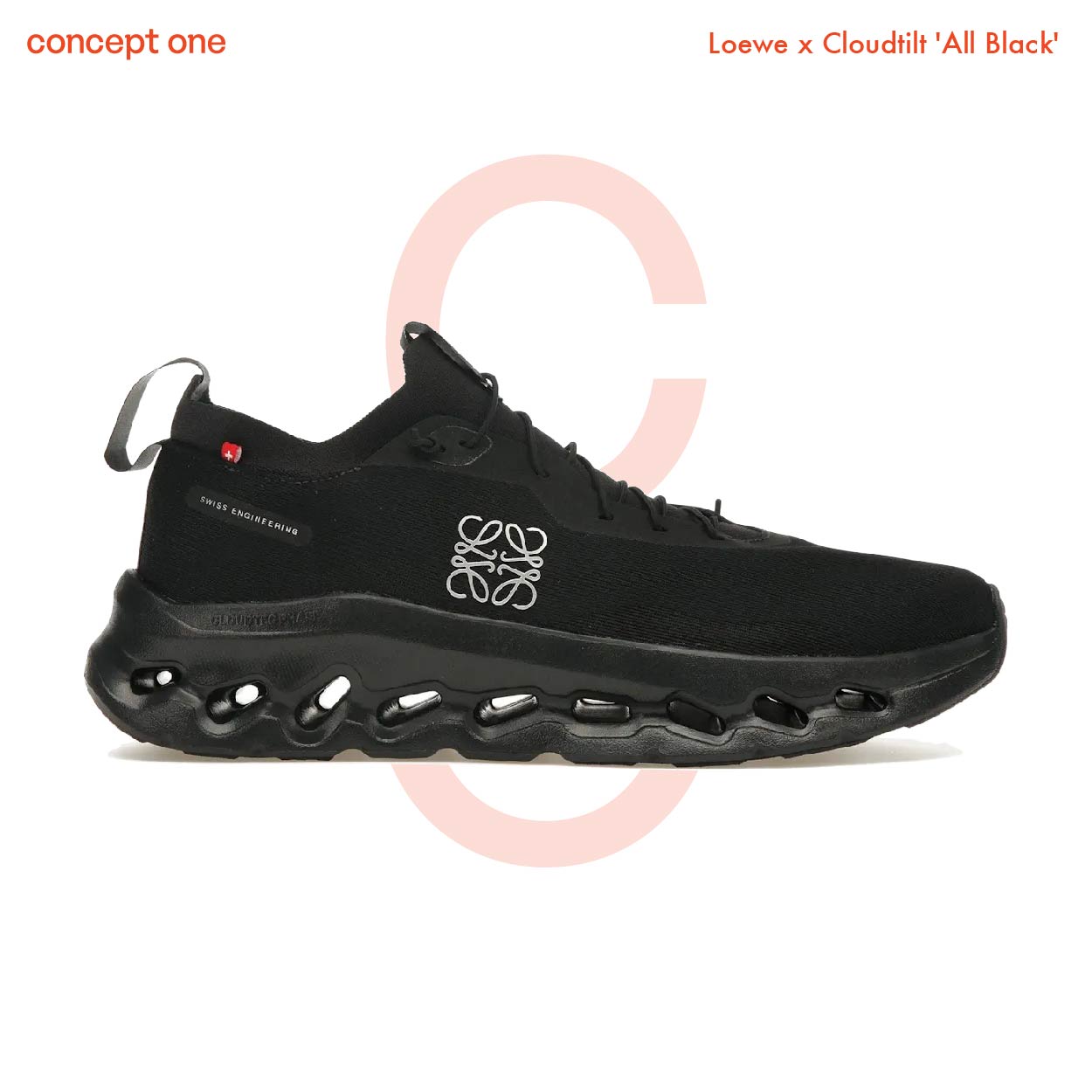 Loewe x Cloudtilt 'All Black' 3MD30330485 (M)