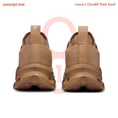 Loewe Cloudtilt Sneaker In Polyester Dark Sand (W)