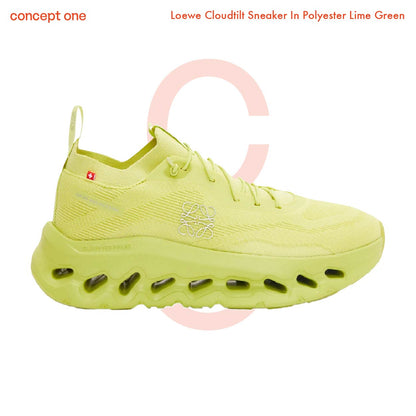 Loewe Cloudtilt Sneaker In Polyester Lime Green M929282X15-4280 (M)
