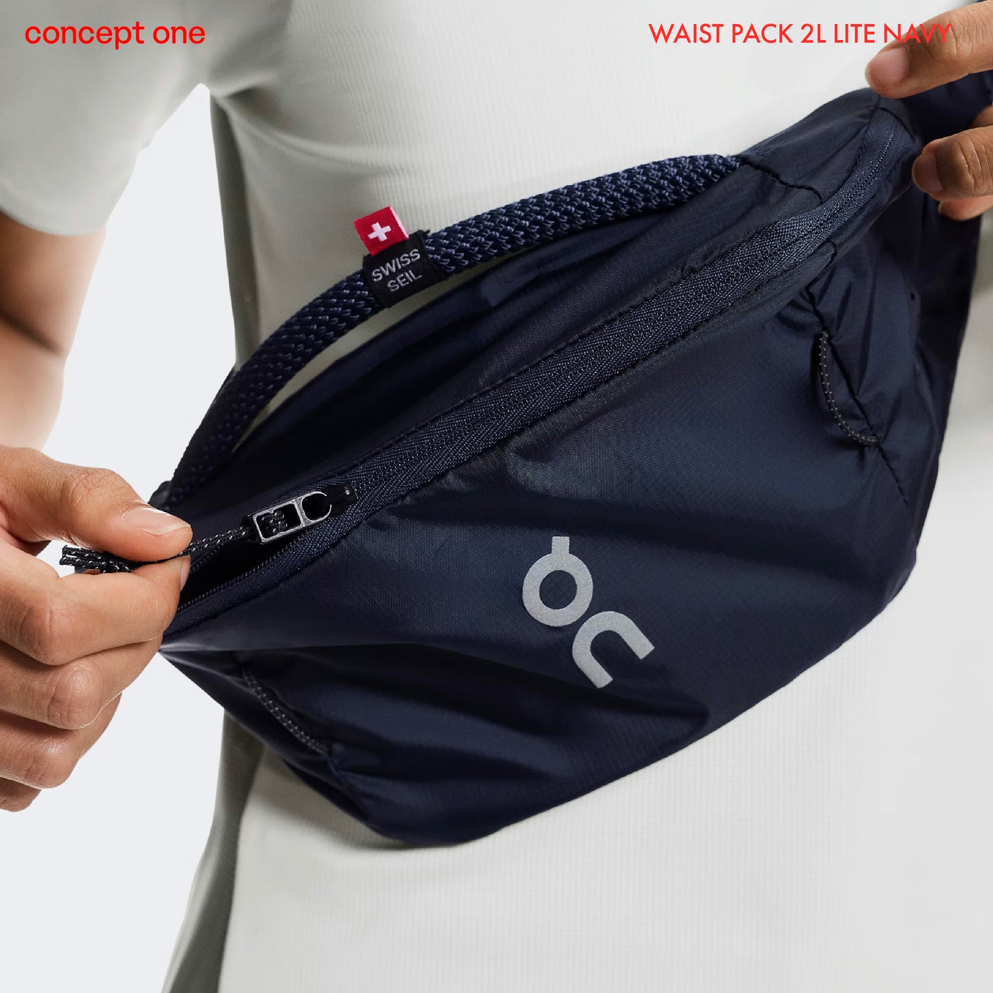 WAIST PACK 2L LITE NAVY 2UE30310255 (U)