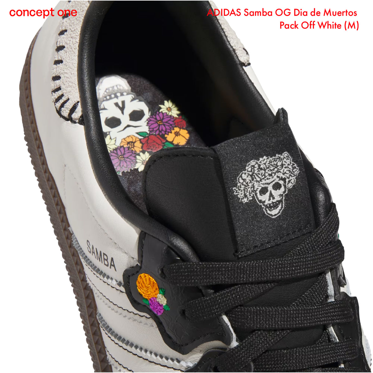 adidas Samba OG Dia de Muertos Pack Off White (M)