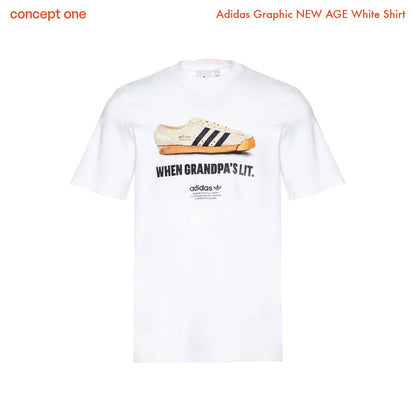 Adidas Graphic NEW AGE White Shirt