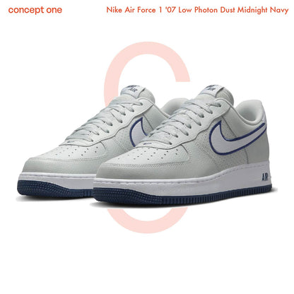 Nike Air Force 1 '07 Low Photon Dust Midnight Navy (M)