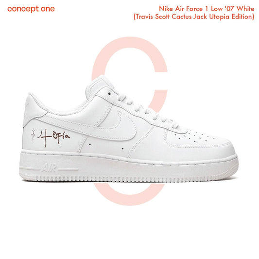 Nike Air Force 1 Low '07 White (Travis Scott Cactus Jack Utopia Edition) (W)