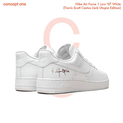 Nike Air Force 1 Low '07 White (Travis Scott Cactus Jack Utopia Edition) (W)