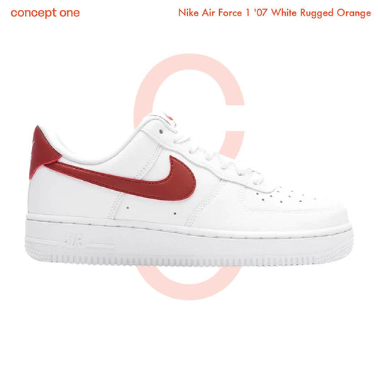Nike Air Force 1 '07 White Rugged Orange (W)
