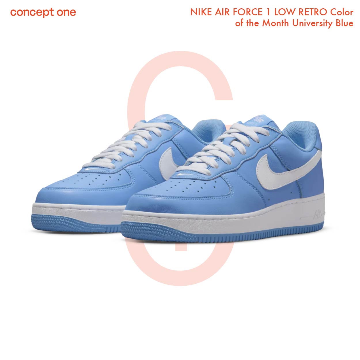 NIKE AIR FORCE 1 LOW RETRO Color of the Month University Blue (M)