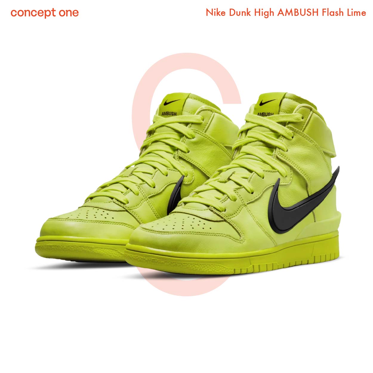 Nike Dunk High AMBUSH Flash Lime (M)