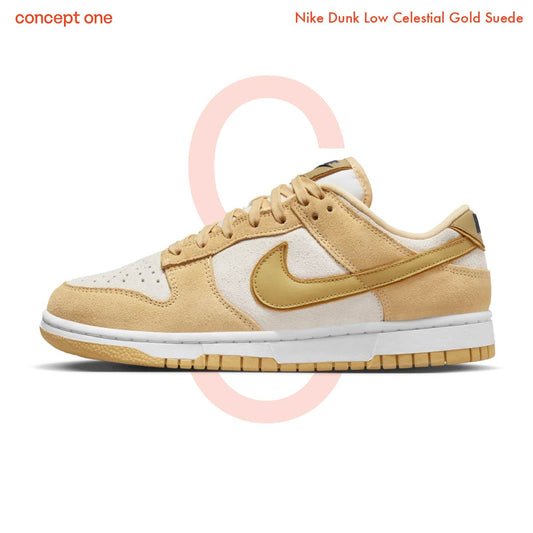 Nike Dunk Low Celestial Gold Suede (W)