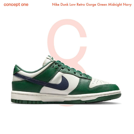 Nike Dunk Low Retro Gorge Green Midnight Navy (W)