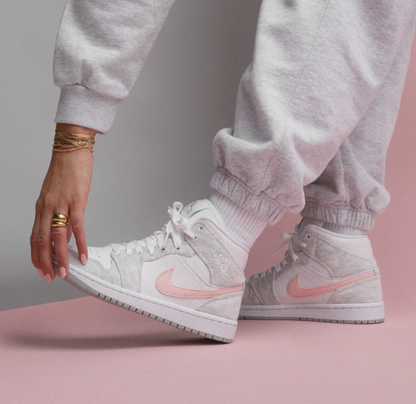 Nike Jordan 1 Mid SE Light Iron Ore (W)