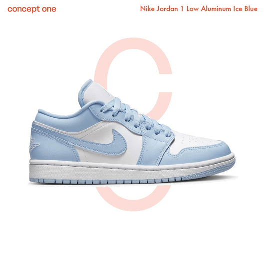 Nike Jordan 1 Low Aluminum Ice Blue (W)