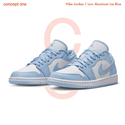 Nike Jordan 1 Low Aluminum Ice Blue (W)
