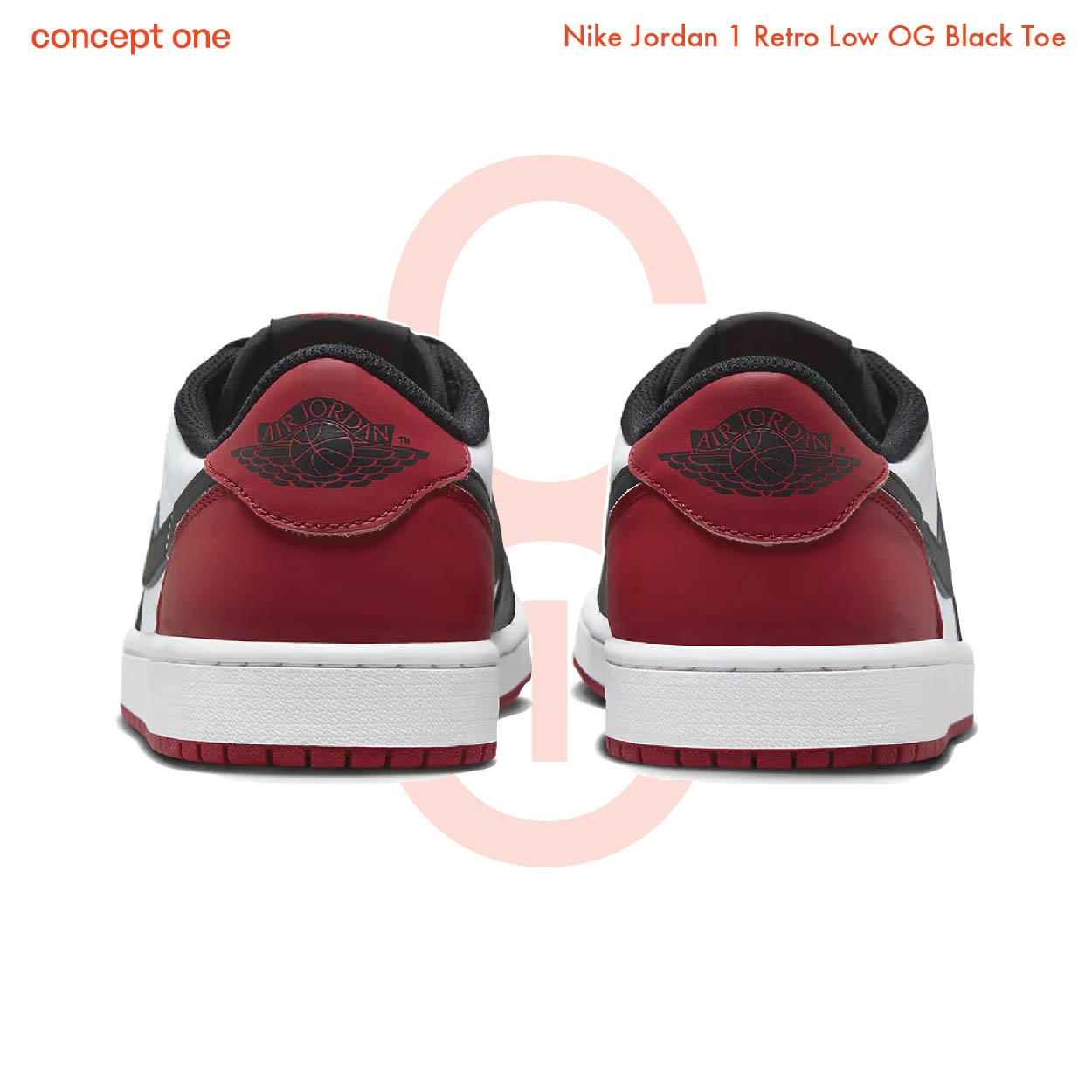 Nike Jordan 1 Retro Low OG Black Toe (2023) (M)