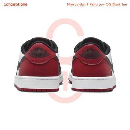 Nike Jordan 1 Retro Low OG Black Toe (2023) (M)
