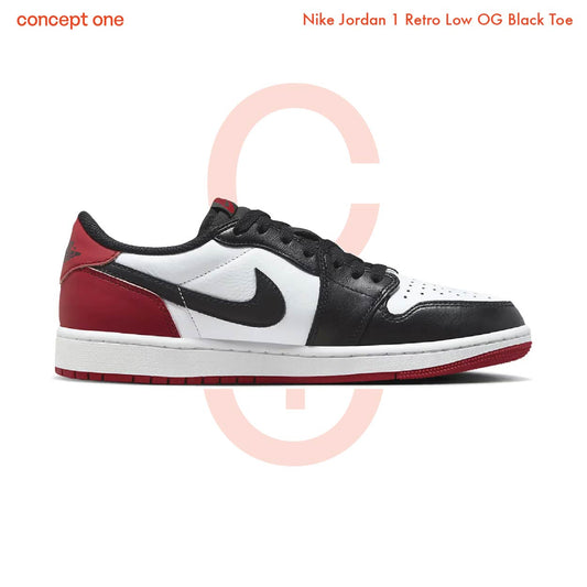Nike Jordan 1 Retro Low OG Black Toe (2023) (M)