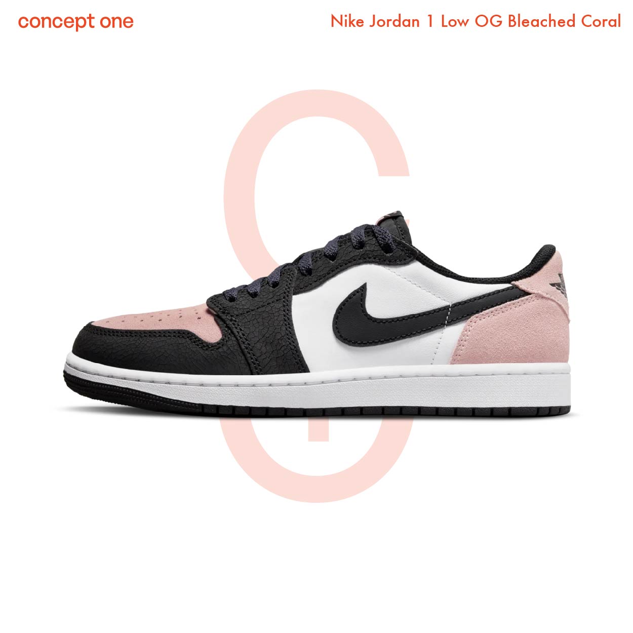 Nike Jordan 1 Low OG Bleached Coral (M)